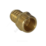 Переходник штуцерный латунь неразъемный для шланга Дн 25х3/4" НР SantechSystems
