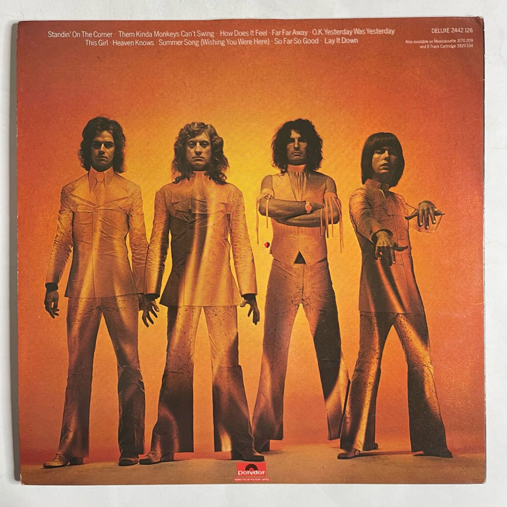 Винтажная виниловая пластинка LP Slade In Flame (UK 1974)
