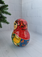 Неваляшка 12см с курочкой