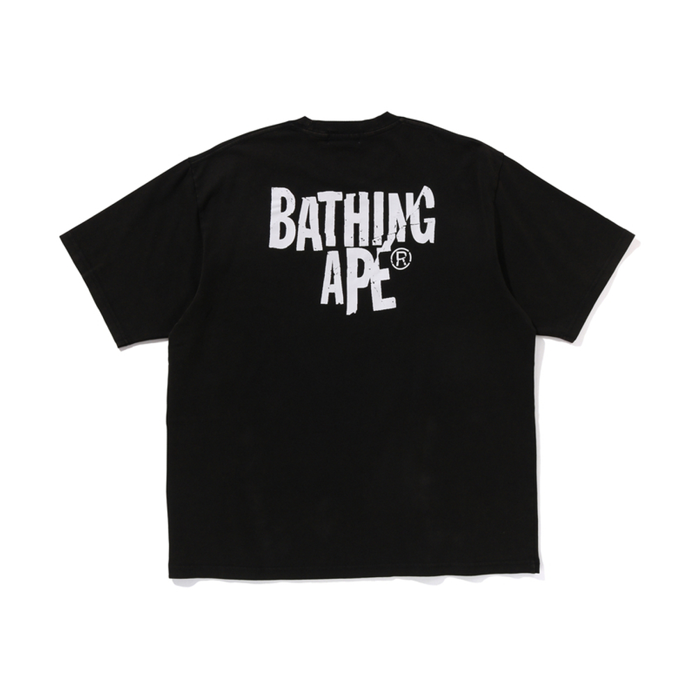 A Bathing Ape Bathing Ape Heavy Washed Ape Head Футболка черный