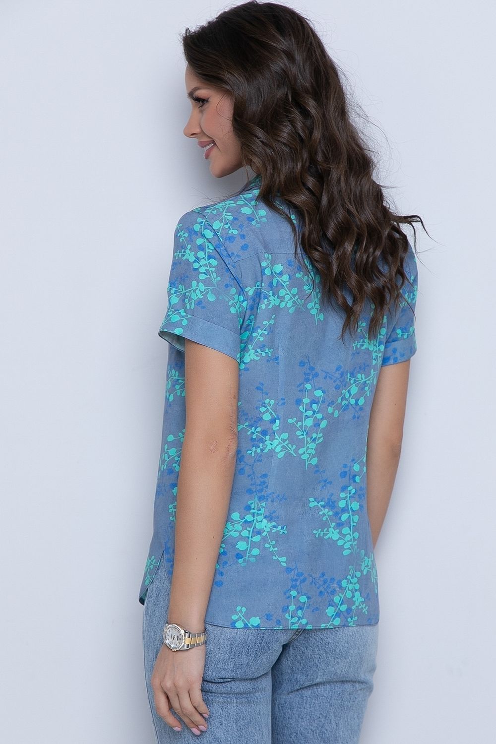 Летняя (джинс) рубашка Diolche