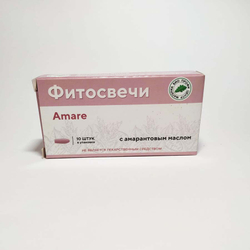 Фотография фитосвечей с амарантовым маслом "Амаре" 10шт-adonnis.ru