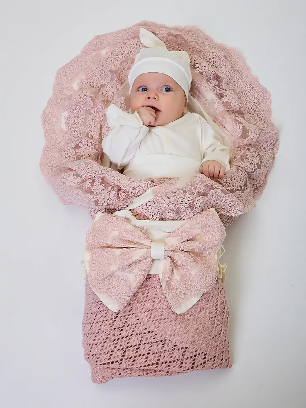 Конверт на выписку для новорожденных летний