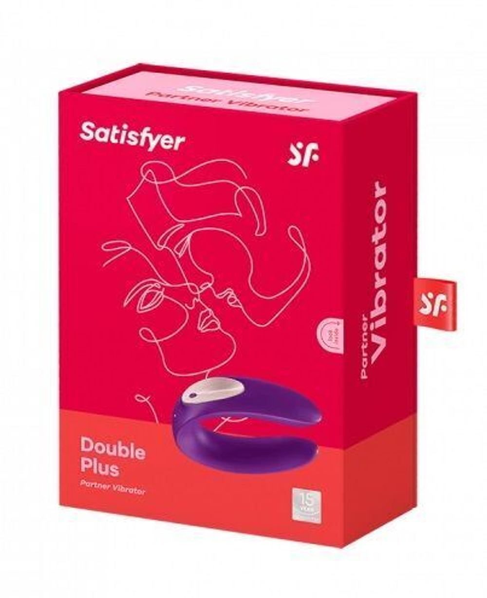 Многофункциональный стимулятор для пар Double Plus (Цвет: фиолетовый)
