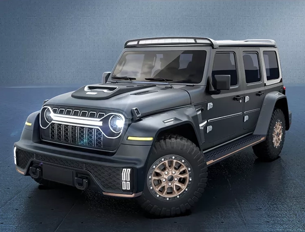 Обвес для Jeep Wrangler JL 2018-2024+ Джип Вранглер переделка в ASIA Style