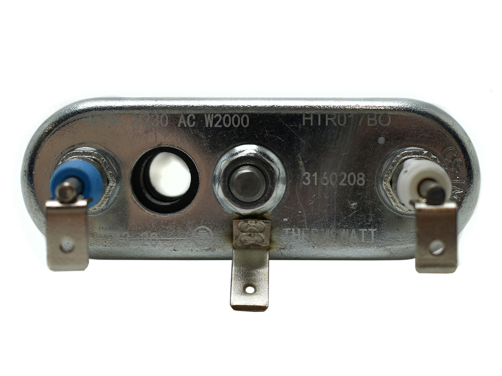 Тэн (нагревательный элемент) для стиральной машины Bosch, Hansa 2000W с отверстием под датчик