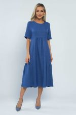 Платье Воздушный поцелуй (джинс) П13491-18М LT Collection