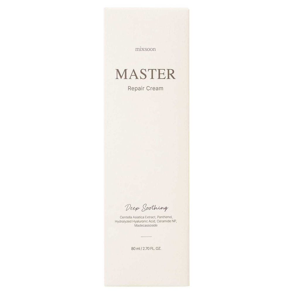 Mixsoon, Master Repair Cream, глубоко успокаивающий, 80 мл (2,70 жидк. унц.)