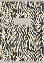 Тетрадь общая А4 80л., ANIMAL PRINT, обложка - мелов.картон+софттач лак, скрепка