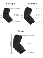 Эластичный налокотник с фиксирующей силиконовой полосой (подходит для правой и левой руки)