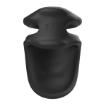 Черное эрекционное виброкольцо 3,5см I-Moon MY-922