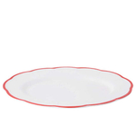 BITOSSI HOME Блюдо овальное Red Rim 36см