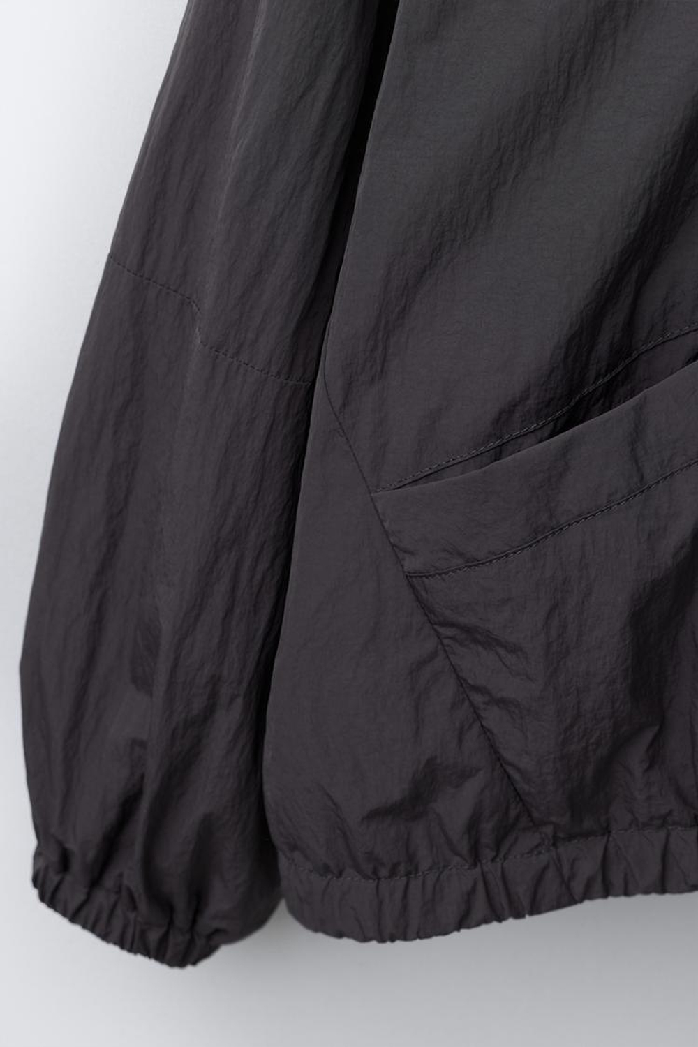 ZARA ВЕТРОЗАЩИТНАЯ ПАРКА, АНТРАЦИТОВО-СЕРЫЙ