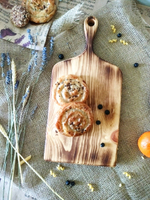 Доска разделочная из дерева сервировочная