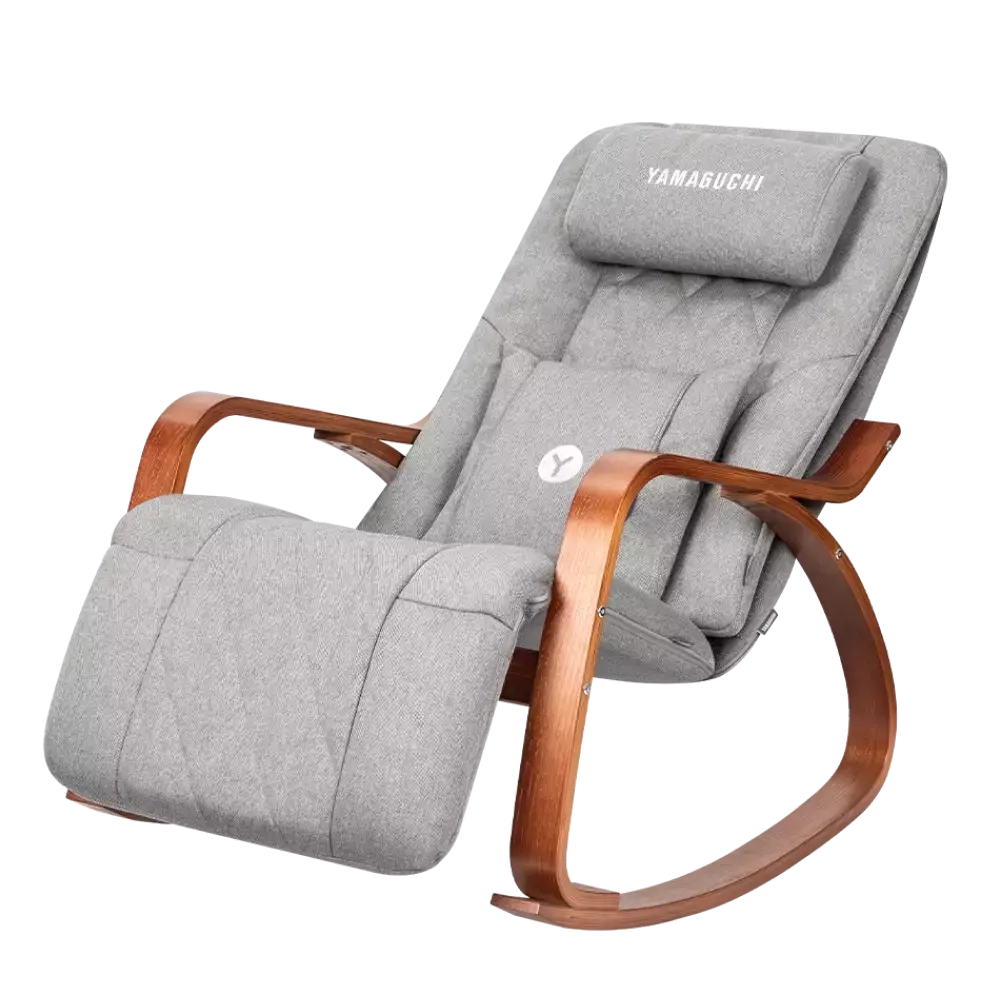 Массажное кресло-качалка Yamaguchi Liberty Comfort серая