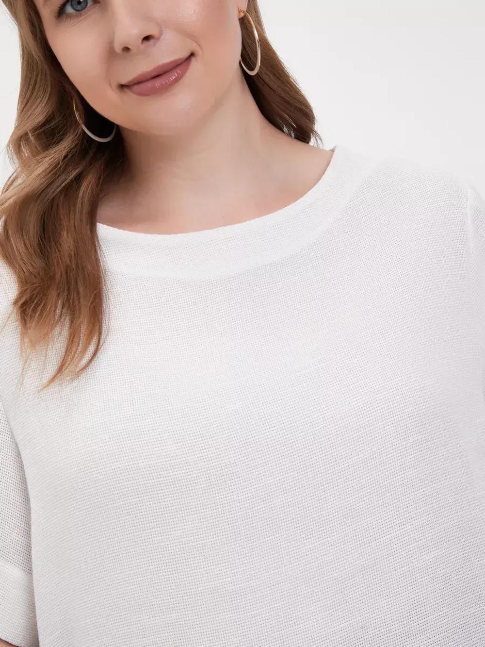 Блузка летняя широкая