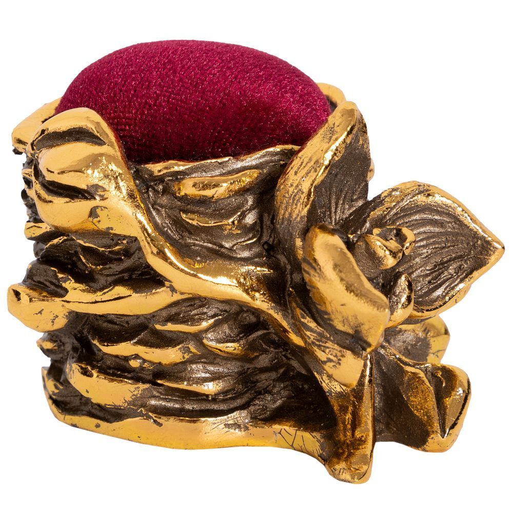 Игольница Орхидея Ликаста Бронза