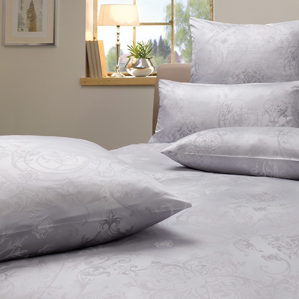 Постельное белье 1.5 спальное Estella Gregorio серое