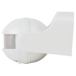 Датчик движения ЭРА MD 03 для дома инфракрасный белый 1200 Вт угол 180° 12 м | Датчики движения