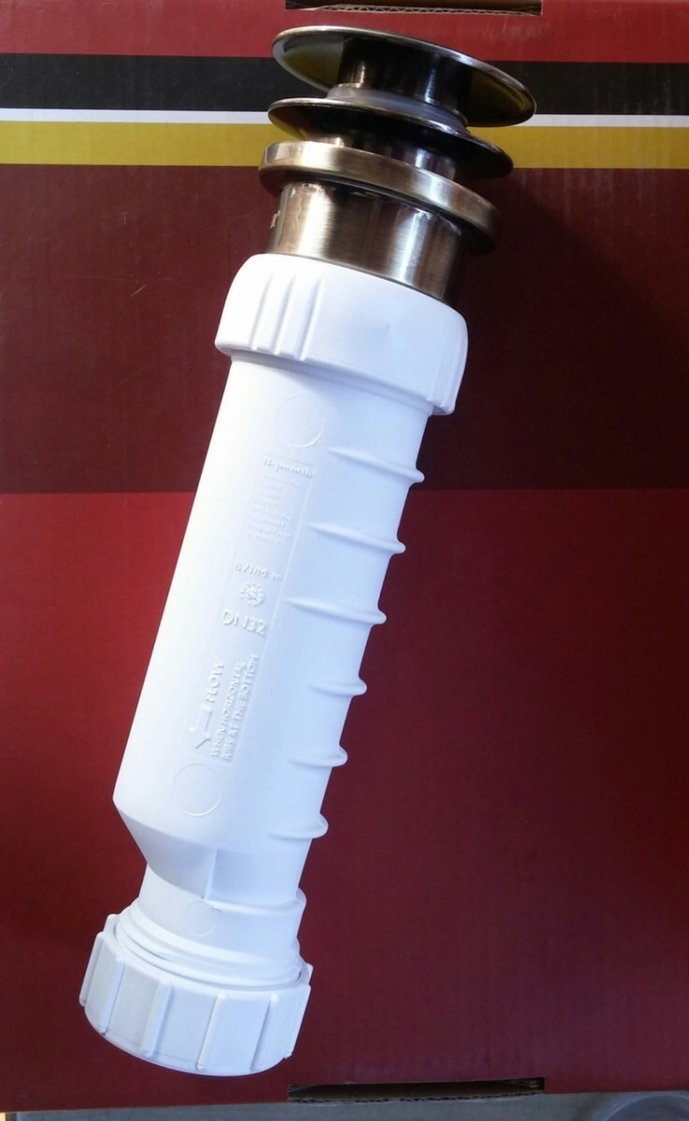 Сухой сифон CV1/M DN40 мм , Hepvo, Hepworth, (MRNVR40-PB), белый