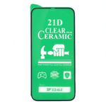 Стекло Ceramic iPhone 12/12 Pro противоударное, в тех.упак. (в комп. 25 шт), 012537 Черный