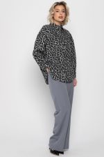 Рубашка Дарлин (серо-черная) Б14960-18М LT Collection