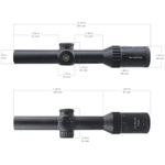 Оптический прицел Vector Optics 30мм SFP Continental x6 1-6x24 Tactical ( Сетка BDC / с подсветкой )