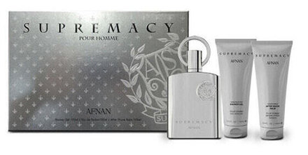 Парфюмерные наборы Supremacy Silver - EDP 100 ml + sprchový gel 100 ml + balzám po holení 100 ml