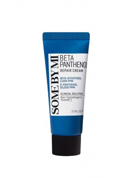 SOME BY MI BETA PANTHENOL REPAIR CREAM [POUCH] Восстанавливающий и успокаивающий крем для лица с пантенолом 20мл