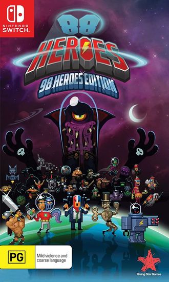 Игра 88 Heroes 98 Heroes Edition [Nintendo Switch, английская версия] (Б/У)