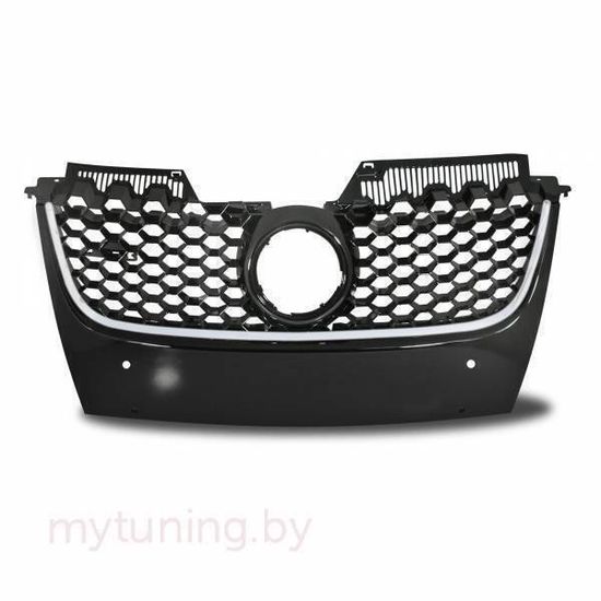 Решетка радиатора для VW Golf 5 GTI blac-chrome