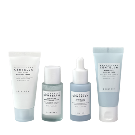 Набор мини версии продуктов SKIN1004 Madagascar Centella Hyalu-Cica Travel Kit