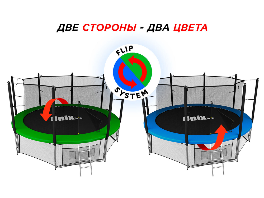 Батут UNIX Line Classic 12 ft (inside)