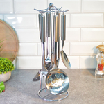 Набор кухонных принадлежностей 7 предметов нерж SATOSHI Темпра