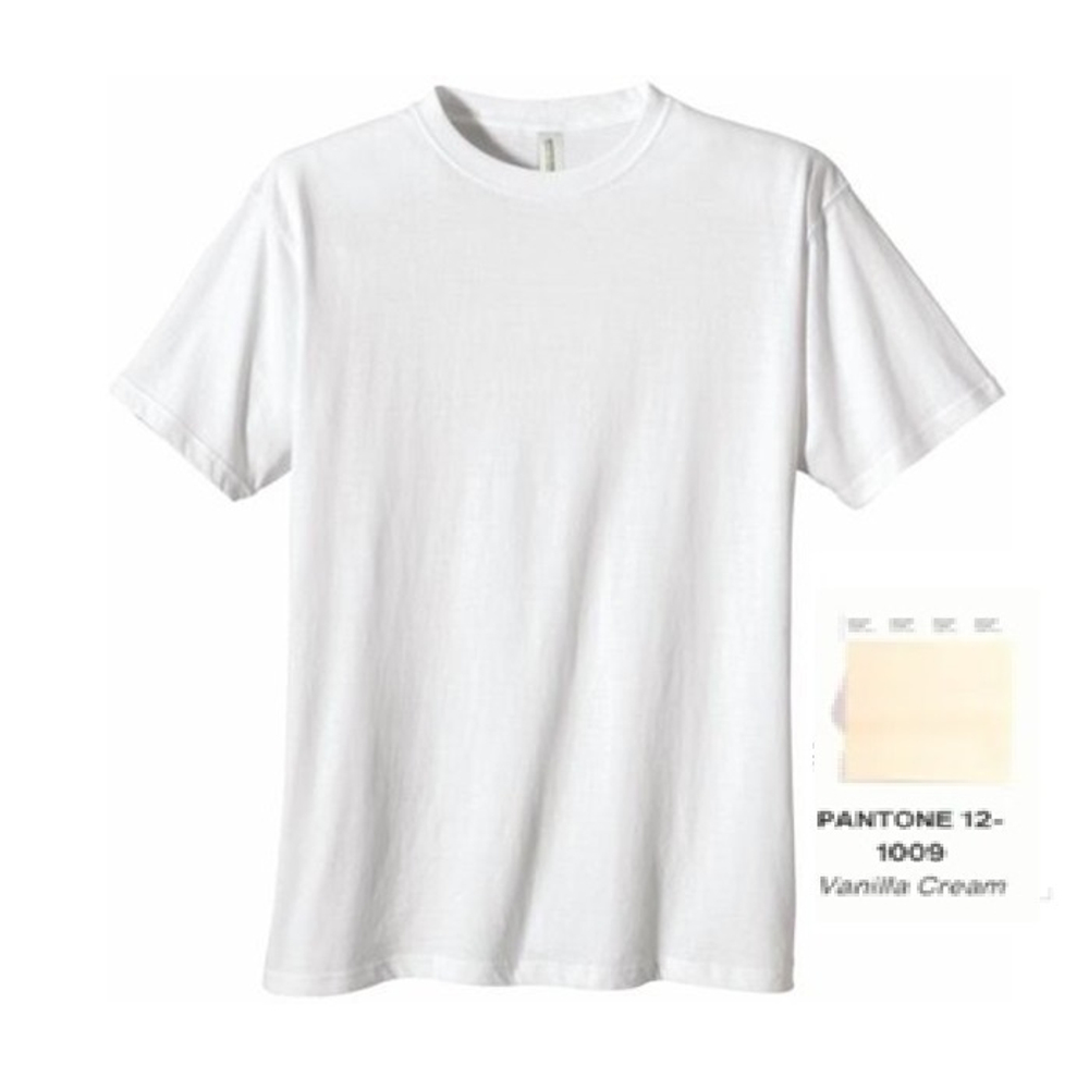 Футболка женская однотонная, ваниль, р-р 52