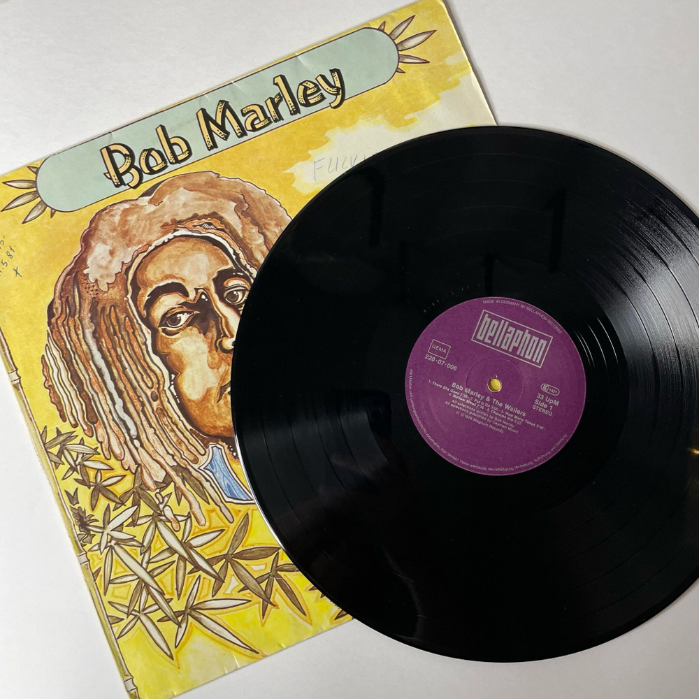 Винтажная виниловая пластинка LP Bob Marley and The Wailers (Germany 1981)