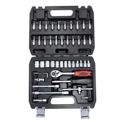 Набор инструмента 46пр. 1/4''(6-гран.)(4-14мм) FORCEKRAFT FK-2462-5