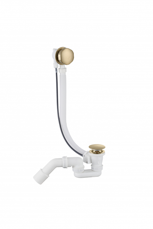 Полуавтоматический сливы-перелив для ванны Grocenberg GB240MG Матовое золото