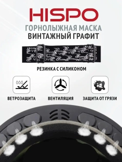 Маска для лыжного спорта и сноубординга