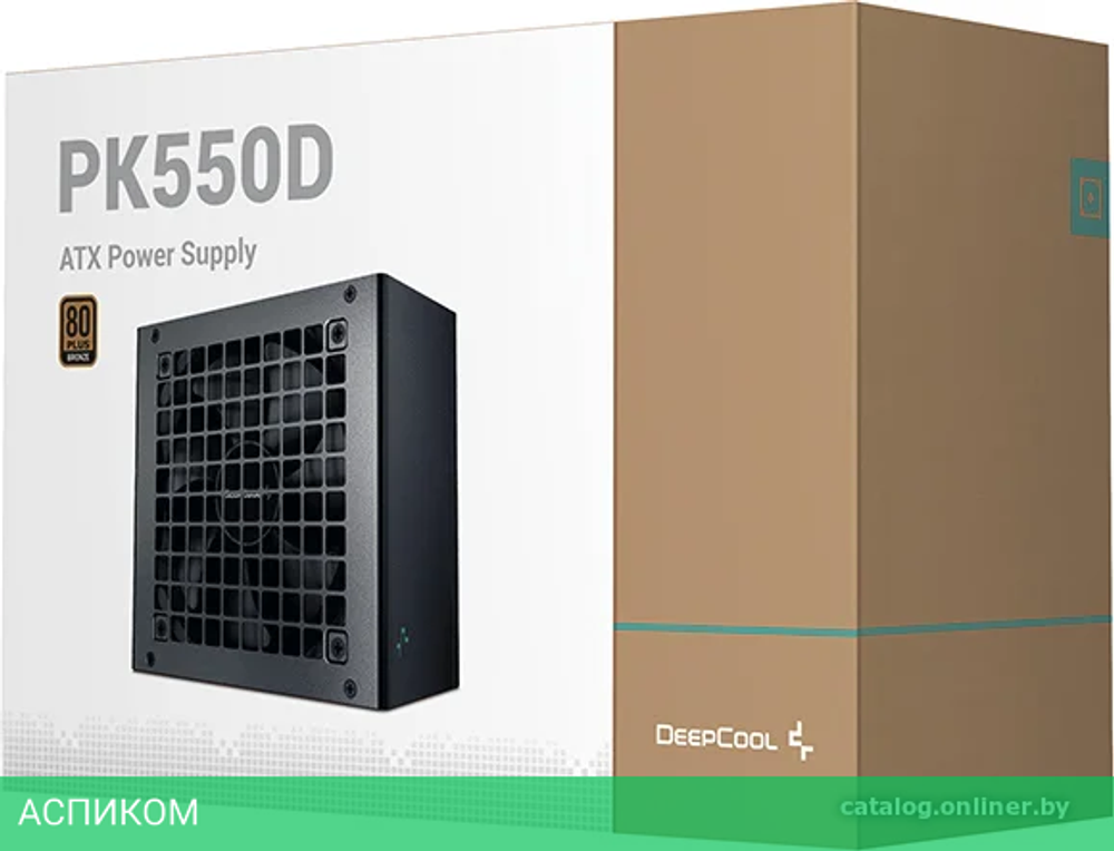 Блок питания Deepcool GAMERSTORM PK550D 550W Black (R-PK550D-FA0B-WGEU)