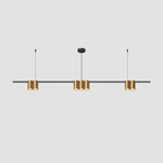 Подвесной светильник Denkirs Orbit DK4063-BK+SG