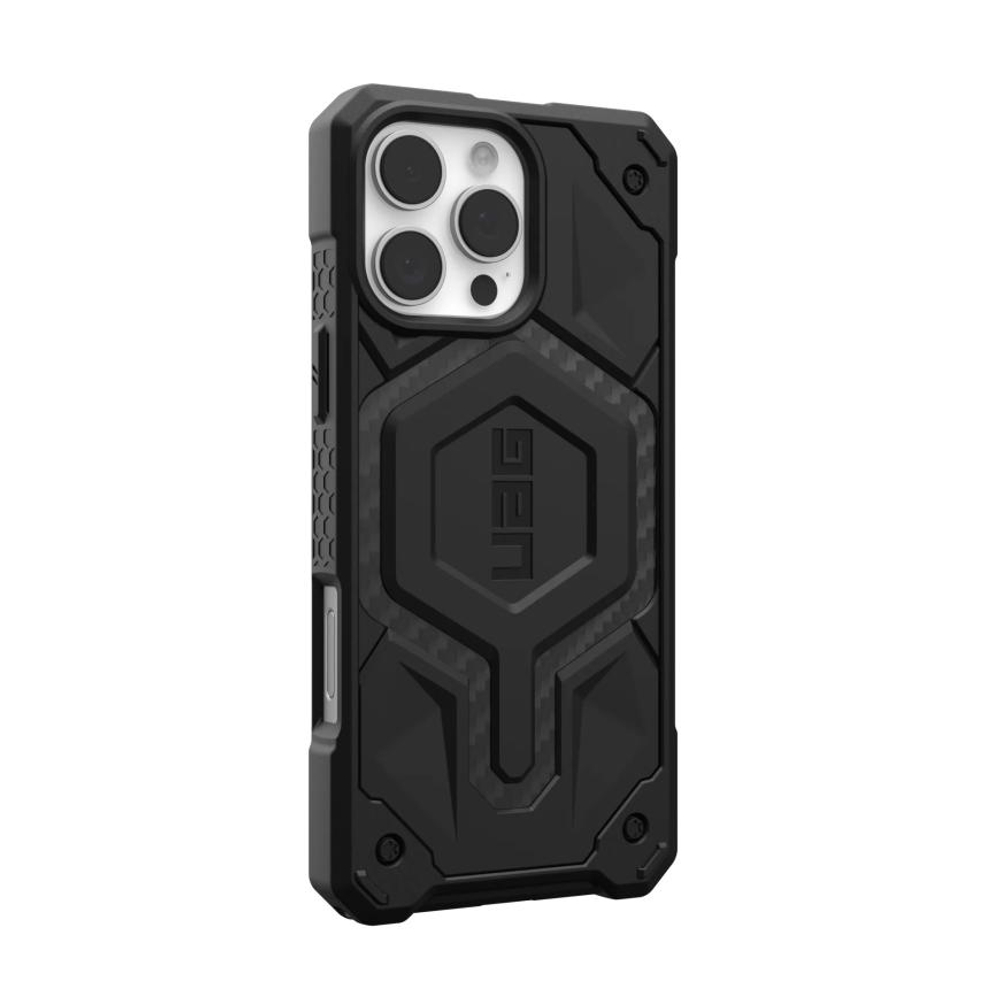 Защитный чехол MagSafe UAG Monarch Pro для iPhone 16 Pro Max Композитный гибридный чехол с очень высоким уровнем защиты при падении и вырезом для Контроллера камеры