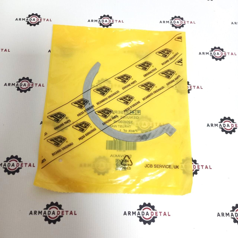 Полукольцо коленвала стандарт | 320/03016, 320/03313 | JCB