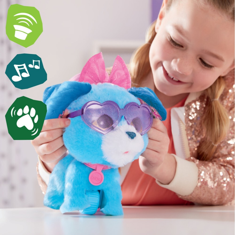Hasbro FurReal Rockalots - Интерактивная музыкальная собачка на поводке F3507 / артикул   F3507  / GTIN 5010993931811