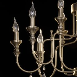 Citilux Рига CL437223 Люстра подвесная Бронза