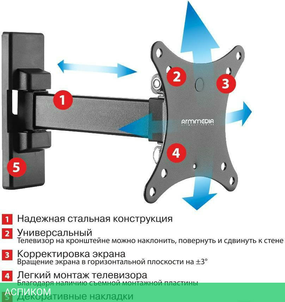 Кронштейн Arm Media MARS-01 (10180)