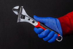 Ключ разводной 250 мм. захват 35 мм. Станкоимпорт CS110810