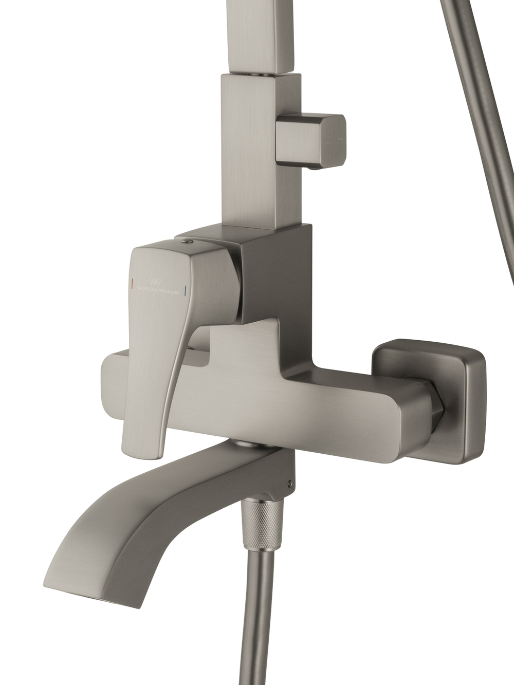 Душевая система WONZON & WOGHAND FLEX, Брашированный никель (WW-88047072-BN)