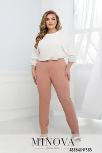 Брюки 585-персик Minova