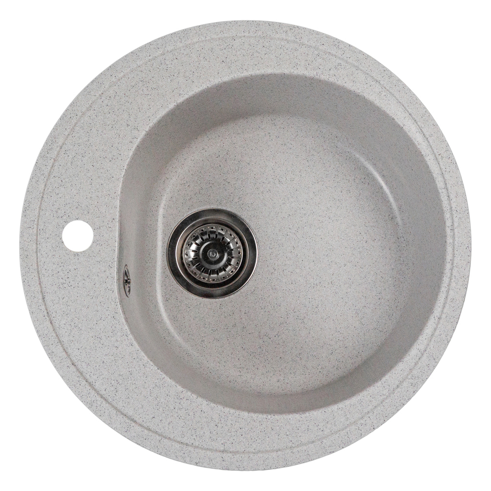 Мойкa ML-GMS102 СТАНДАРТ круглая, серый (310), 500 мм (глуб. чаши 170)
